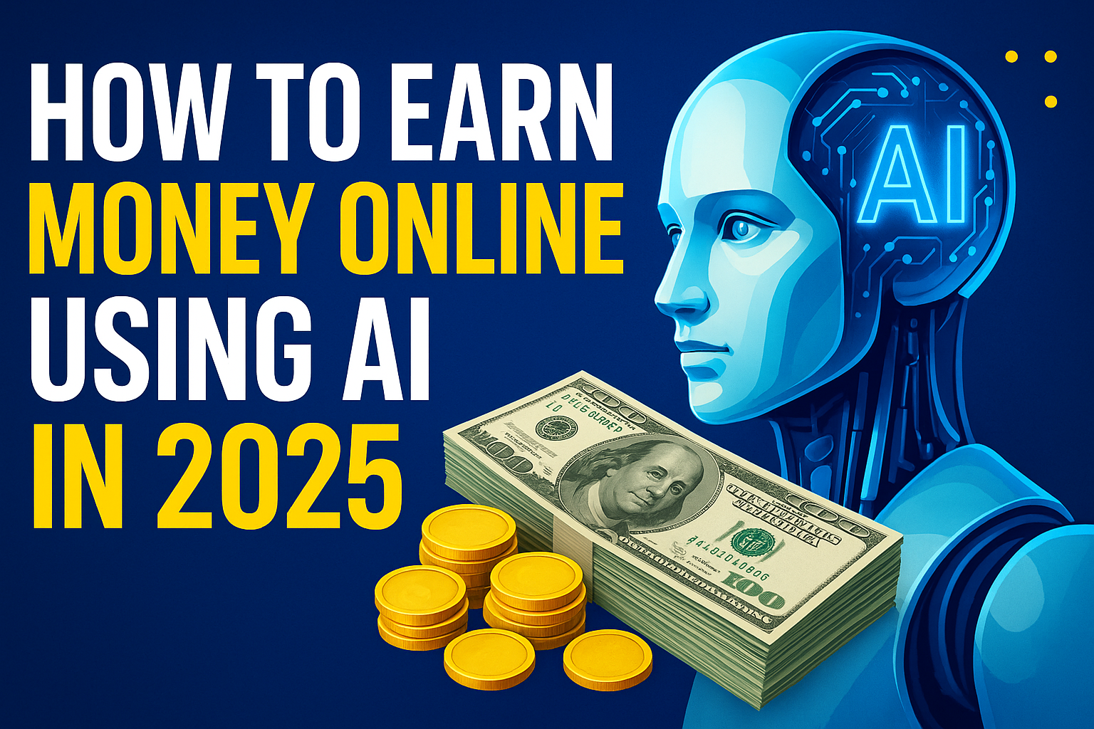 Earn Money Online Using AI in 2025