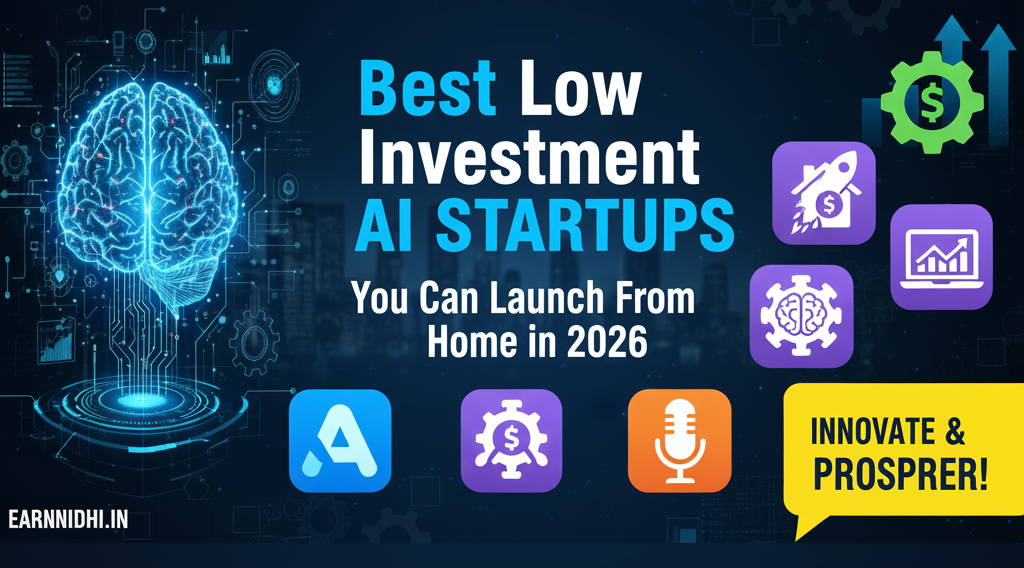 Best Low Investment AI Startups You Can Launch From Home in 2025